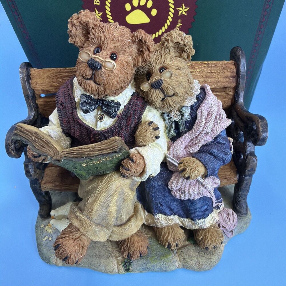 Boyds Collection #227798 Albert and Ida…Together Forever Numbered $26.00 In 2002